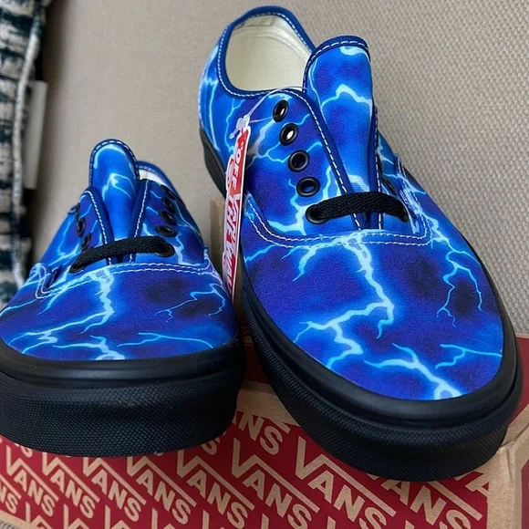 Vans Authentic Lightning Black / Blue WMNS - Picture 8 of 16
